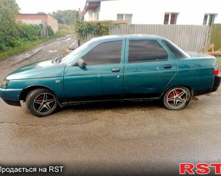 Зеленый ВАЗ 2110, объемом двигателя 1.5 л и пробегом 223 тыс. км за 1300 $, фото 3 на Automoto.ua