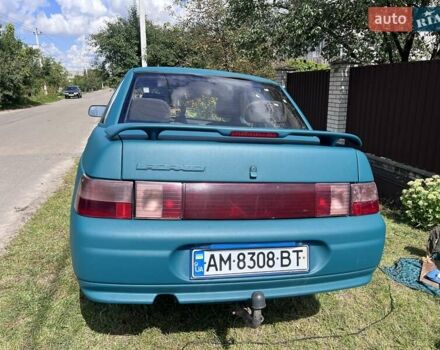 Зеленый ВАЗ 2110, объемом двигателя 1.5 л и пробегом 192 тыс. км за 1650 $, фото 3 на Automoto.ua