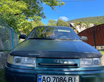 Зеленый ВАЗ 2110, объемом двигателя 1.5 л и пробегом 387 тыс. км за 1000 $, фото 1 на Automoto.ua