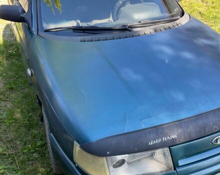 Зеленый ВАЗ 2110, объемом двигателя 1.5 л и пробегом 387 тыс. км за 1000 $, фото 4 на Automoto.ua