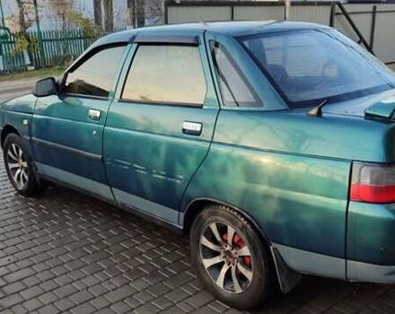 Зеленый ВАЗ 2110, объемом двигателя 1.5 л и пробегом 200 тыс. км за 1600 $, фото 2 на Automoto.ua