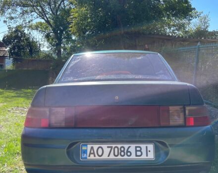 Зеленый ВАЗ 2110, объемом двигателя 1.5 л и пробегом 387 тыс. км за 1000 $, фото 2 на Automoto.ua