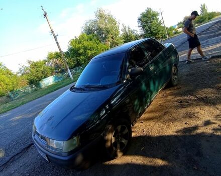 Зеленый ВАЗ 2110, объемом двигателя 1.5 л и пробегом 248 тыс. км за 1400 $, фото 1 на Automoto.ua