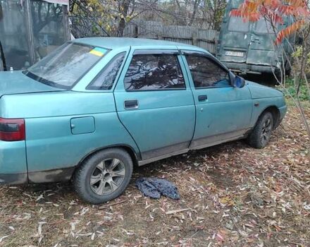 Зеленый ВАЗ 2110, объемом двигателя 1.5 л и пробегом 300 тыс. км за 1061 $, фото 2 на Automoto.ua