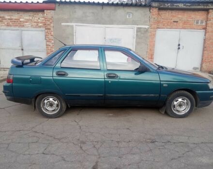 Зеленый ВАЗ 2110, объемом двигателя 1.5 л и пробегом 175 тыс. км за 1550 $, фото 3 на Automoto.ua