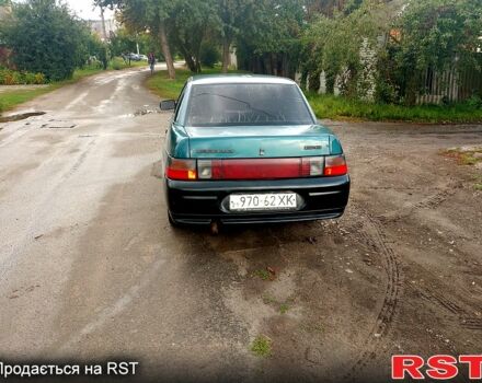 Зеленый ВАЗ 2110, объемом двигателя 1.5 л и пробегом 223 тыс. км за 1300 $, фото 1 на Automoto.ua