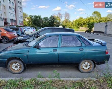 Зелений ВАЗ 2110, об'ємом двигуна 1.5 л та пробігом 130 тис. км за 2000 $, фото 7 на Automoto.ua