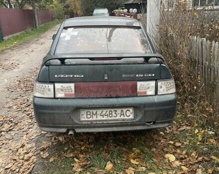 Зеленый ВАЗ 2110, объемом двигателя 1.5 л и пробегом 300 тыс. км за 1000 $, фото 6 на Automoto.ua