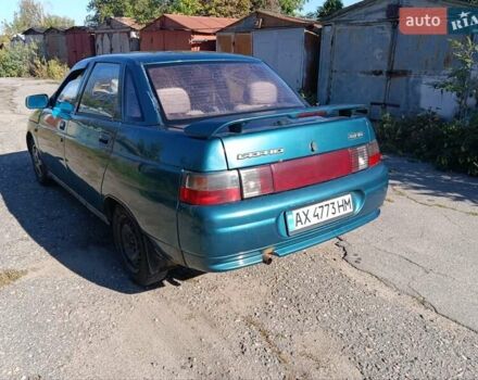 Зелений ВАЗ 2110, об'ємом двигуна 1.5 л та пробігом 220 тис. км за 1041 $, фото 4 на Automoto.ua