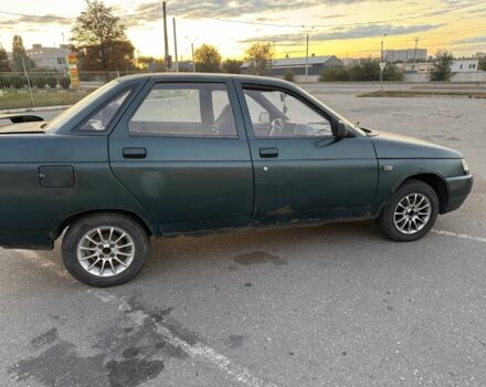 Зеленый ВАЗ 2110, объемом двигателя 1.5 л и пробегом 150 тыс. км за 1299 $, фото 2 на Automoto.ua