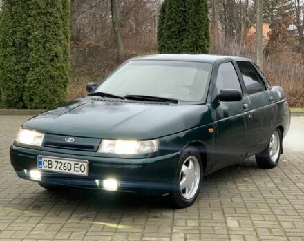 Зеленый ВАЗ 2110, объемом двигателя 1.5 л и пробегом 141 тыс. км за 1135 $, фото 2 на Automoto.ua