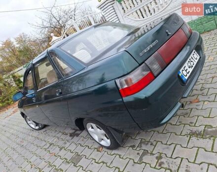 Зеленый ВАЗ 2110, объемом двигателя 1.5 л и пробегом 173 тыс. км за 850 $, фото 4 на Automoto.ua