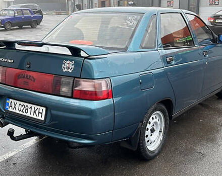 Зеленый ВАЗ 2110, объемом двигателя 1.5 л и пробегом 480 тыс. км за 2000 $, фото 1 на Automoto.ua