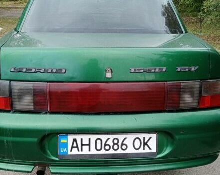Зеленый ВАЗ 2110, объемом двигателя 1.5 л и пробегом 290 тыс. км за 1080 $, фото 3 на Automoto.ua