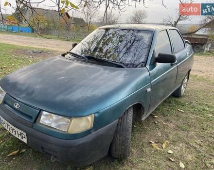 Зеленый ВАЗ 2110, объемом двигателя 1.5 л и пробегом 230 тыс. км за 1200 $, фото 5 на Automoto.ua