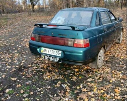 Зеленый ВАЗ 2110, объемом двигателя 0 л и пробегом 242 тыс. км за 594 $, фото 2 на Automoto.ua