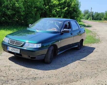 Зелений ВАЗ 2110, об'ємом двигуна 1.5 л та пробігом 154 тис. км за 1500 $, фото 14 на Automoto.ua