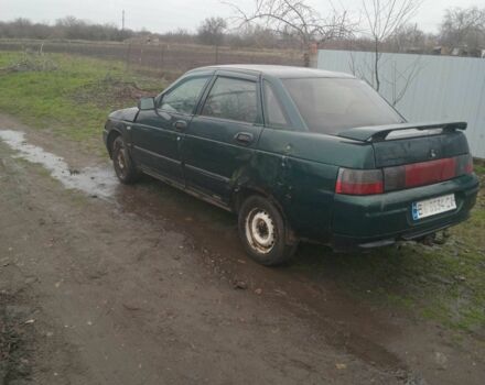 Зеленый ВАЗ 2110, объемом двигателя 1.5 л и пробегом 100 тыс. км за 800 $, фото 3 на Automoto.ua