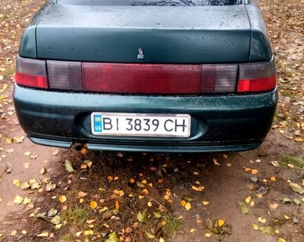 Зеленый ВАЗ 2110, объемом двигателя 1.5 л и пробегом 425 тыс. км за 1500 $, фото 4 на Automoto.ua