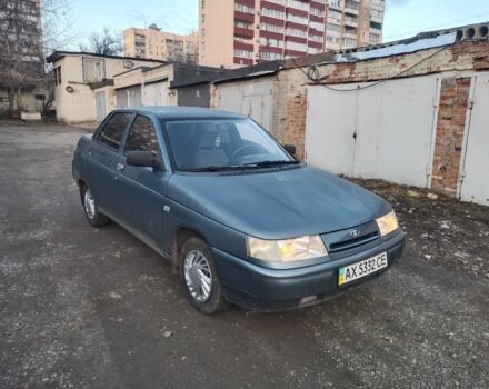 Зеленый ВАЗ 2110, объемом двигателя 1.5 л и пробегом 200 тыс. км за 1050 $, фото 2 на Automoto.ua