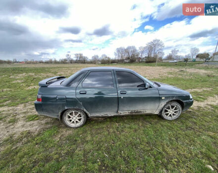 Зеленый ВАЗ 2110, объемом двигателя 1.5 л и пробегом 500 тыс. км за 1250 $, фото 4 на Automoto.ua