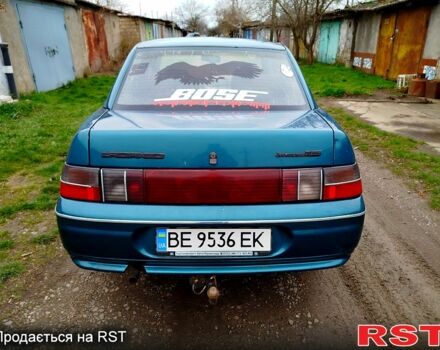 Зеленый ВАЗ 2110, объемом двигателя 1.5 л и пробегом 288 тыс. км за 1350 $, фото 4 на Automoto.ua