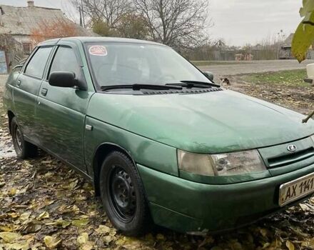 Зеленый ВАЗ 2110, объемом двигателя 1.5 л и пробегом 200 тыс. км за 1100 $, фото 3 на Automoto.ua