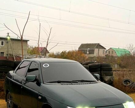 Зеленый ВАЗ 2110, объемом двигателя 1.5 л и пробегом 250 тыс. км за 850 $, фото 1 на Automoto.ua