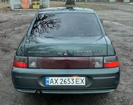 Зелений ВАЗ 2110, об'ємом двигуна 1.5 л та пробігом 222 тис. км за 1375 $, фото 3 на Automoto.ua