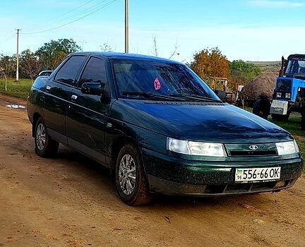 Зелений ВАЗ 2110, об'ємом двигуна 1.5 л та пробігом 200 тис. км за 1750 $, фото 1 на Automoto.ua