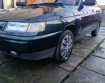 Зеленый ВАЗ 2110, объемом двигателя 1.5 л и пробегом 260 тыс. км за 1800 $, фото 2 на Automoto.ua