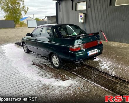 Зелений ВАЗ 2110, об'ємом двигуна 1.5 л та пробігом 170 тис. км за 1600 $, фото 2 на Automoto.ua