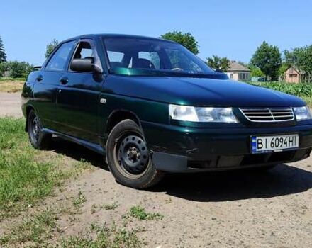 Зелений ВАЗ 2110, об'ємом двигуна 1.5 л та пробігом 154 тис. км за 1500 $, фото 16 на Automoto.ua