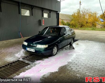 Зелений ВАЗ 2110, об'ємом двигуна 1.5 л та пробігом 170 тис. км за 1600 $, фото 1 на Automoto.ua