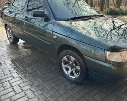 Зеленый ВАЗ 2110, объемом двигателя 1.5 л и пробегом 310 тыс. км за 1700 $, фото 6 на Automoto.ua