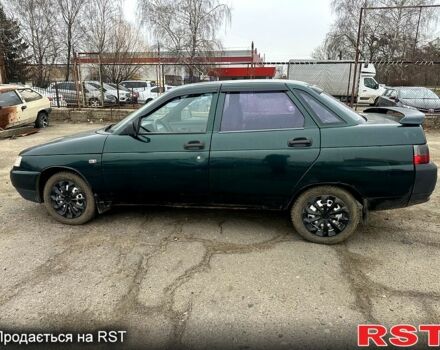 Зеленый ВАЗ 2110, объемом двигателя 1.5 л и пробегом 200 тыс. км за 1950 $, фото 5 на Automoto.ua