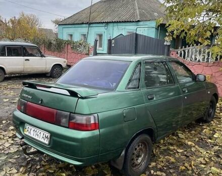 Зеленый ВАЗ 2110, объемом двигателя 1.5 л и пробегом 200 тыс. км за 1100 $, фото 4 на Automoto.ua