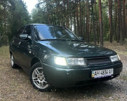 Зеленый ВАЗ 2110, объемом двигателя 1.5 л и пробегом 125 тыс. км за 1200 $, фото 2 на Automoto.ua