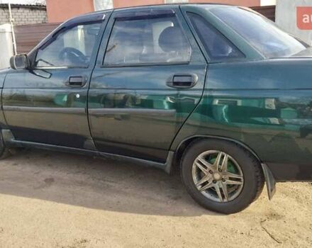 Зеленый ВАЗ 2110, объемом двигателя 1.5 л и пробегом 190 тыс. км за 1850 $, фото 1 на Automoto.ua