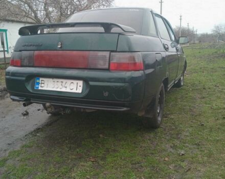 Зеленый ВАЗ 2110, объемом двигателя 1.5 л и пробегом 100 тыс. км за 800 $, фото 2 на Automoto.ua