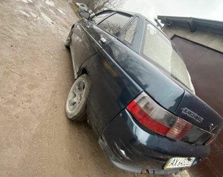 Зеленый ВАЗ 2110, объемом двигателя 1.5 л и пробегом 200 тыс. км за 550 $, фото 1 на Automoto.ua