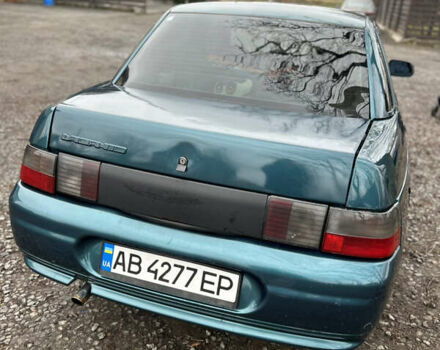Зеленый ВАЗ 2110, объемом двигателя 1.5 л и пробегом 240 тыс. км за 1700 $, фото 4 на Automoto.ua