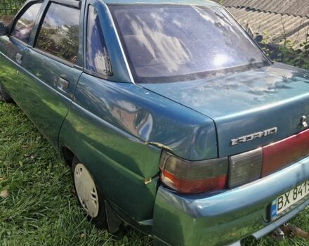 Зеленый ВАЗ 2110, объемом двигателя 1.5 л и пробегом 400 тыс. км за 750 $, фото 3 на Automoto.ua