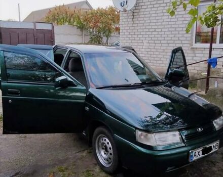 Зеленый ВАЗ 2110, объемом двигателя 1.5 л и пробегом 120 тыс. км за 1800 $, фото 1 на Automoto.ua