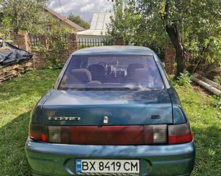 Зеленый ВАЗ 2110, объемом двигателя 1.5 л и пробегом 400 тыс. км за 750 $, фото 1 на Automoto.ua