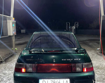 Зеленый ВАЗ 2110, объемом двигателя 1.5 л и пробегом 320 тыс. км за 900 $, фото 3 на Automoto.ua