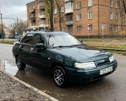Зеленый ВАЗ 2110, объемом двигателя 1 л и пробегом 137 тыс. км за 1550 $, фото 1 на Automoto.ua