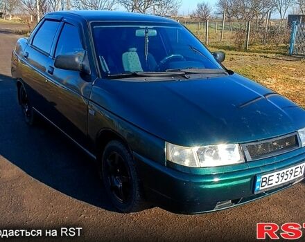 Зеленый ВАЗ 2110, объемом двигателя 1.5 л и пробегом 205 тыс. км за 2300 $, фото 6 на Automoto.ua