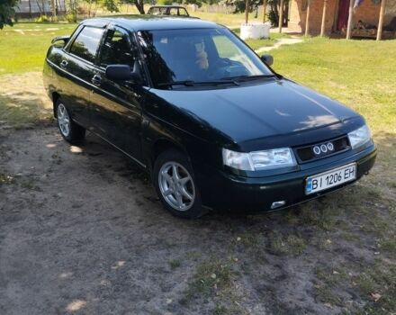 Зеленый ВАЗ 2110, объемом двигателя 1.5 л и пробегом 100 тыс. км за 2600 $, фото 1 на Automoto.ua