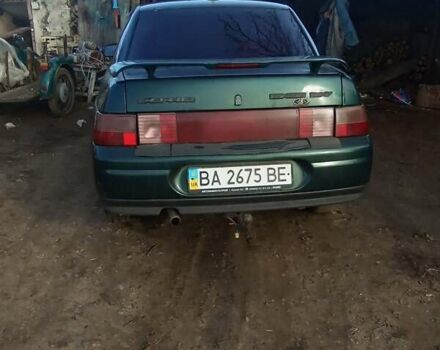 Зеленый ВАЗ 2110, объемом двигателя 1.5 л и пробегом 200 тыс. км за 1500 $, фото 2 на Automoto.ua